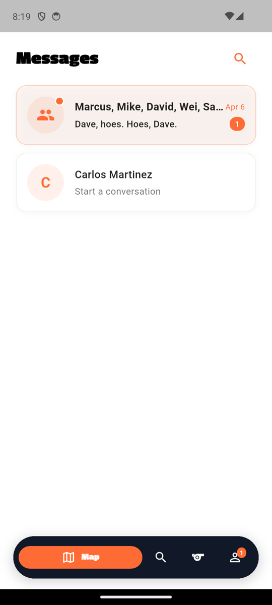 Conversation list player