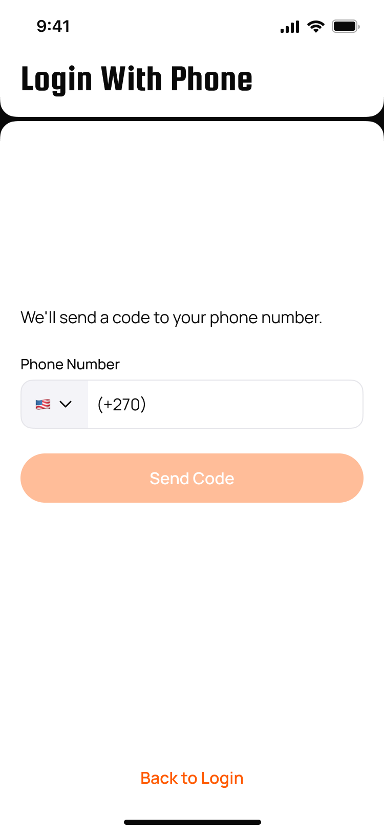 Figma phone login