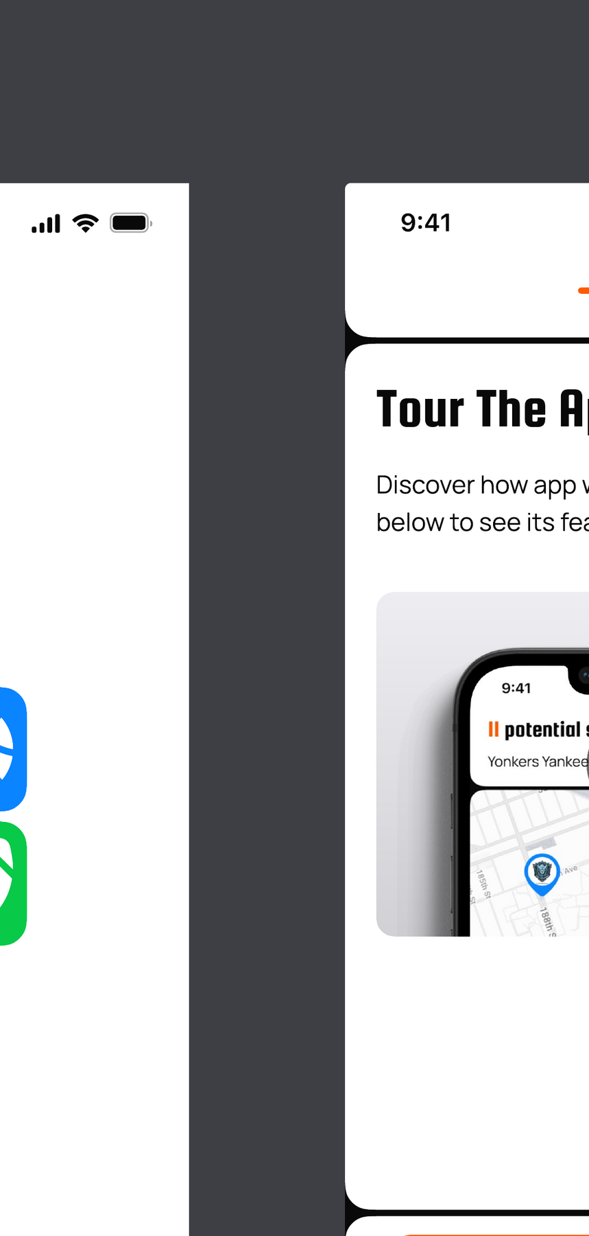 Figma tour app