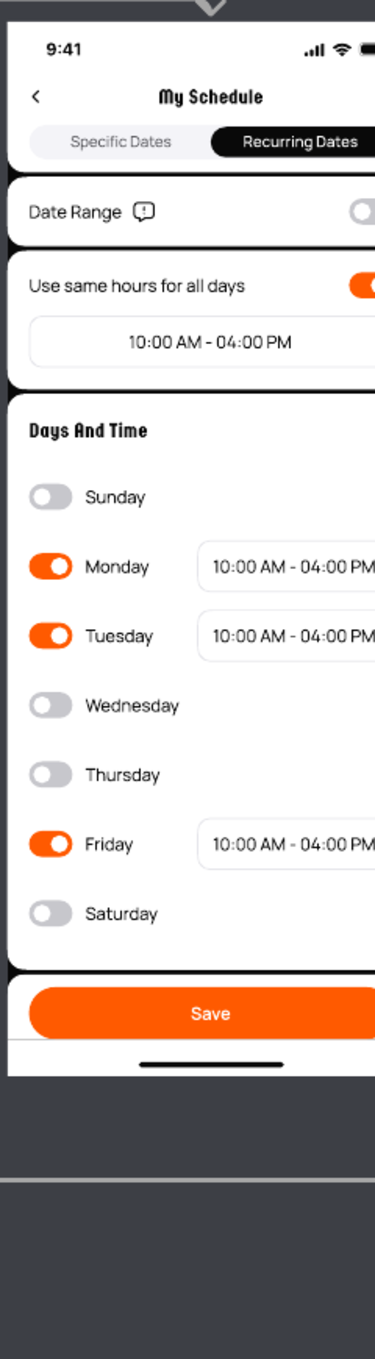 Figma schedule