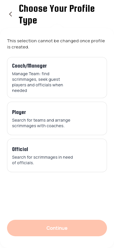 01 — type selection default